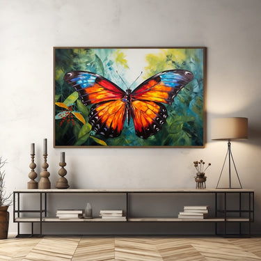Colorful Butterfly Painting
